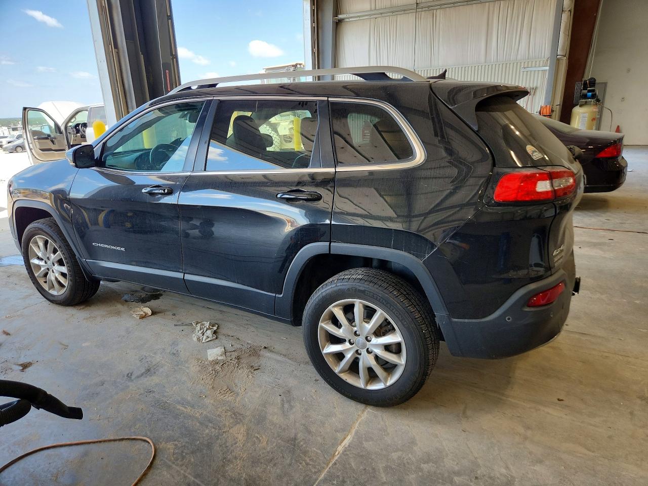 2014 Jeep Cherokee Limited Black vin: 1C4PJMDS3EW190427