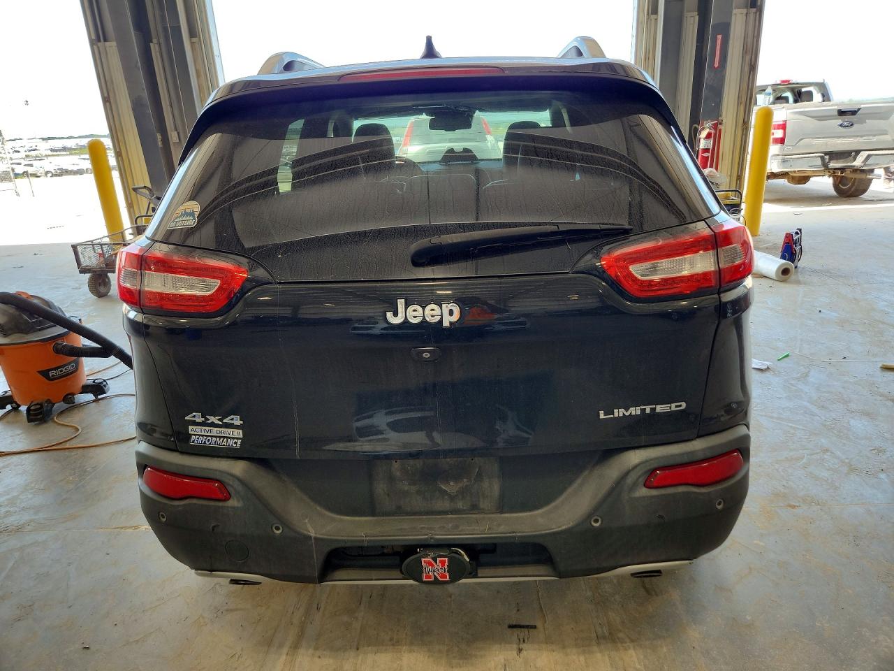 2014 Jeep Cherokee Limited Black vin: 1C4PJMDS3EW190427