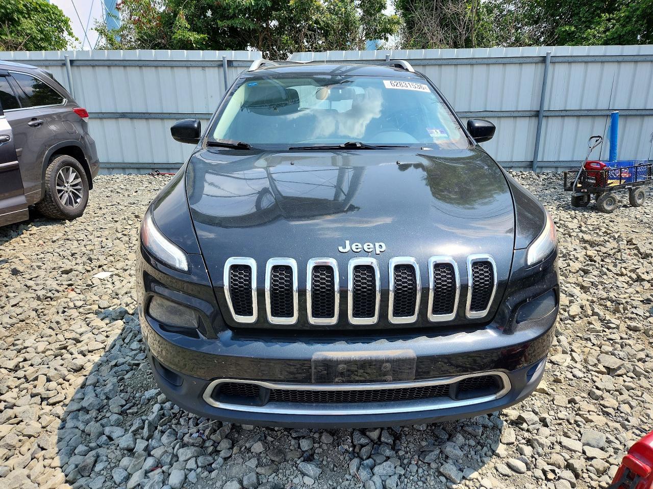 2014 Jeep Cherokee Limited Black vin: 1C4PJMDS3EW197765