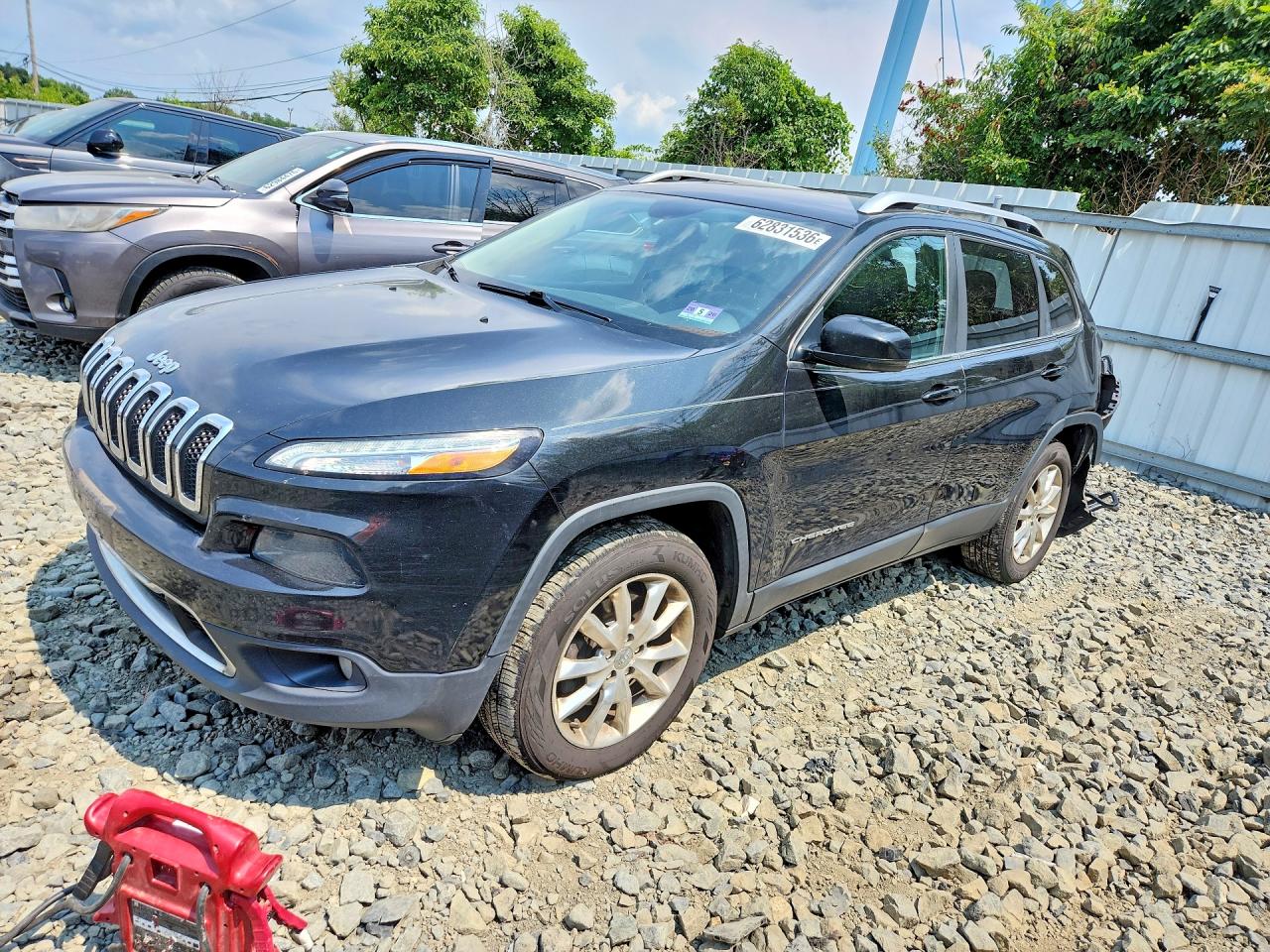 2014 Jeep Cherokee Limited Black vin: 1C4PJMDS3EW197765