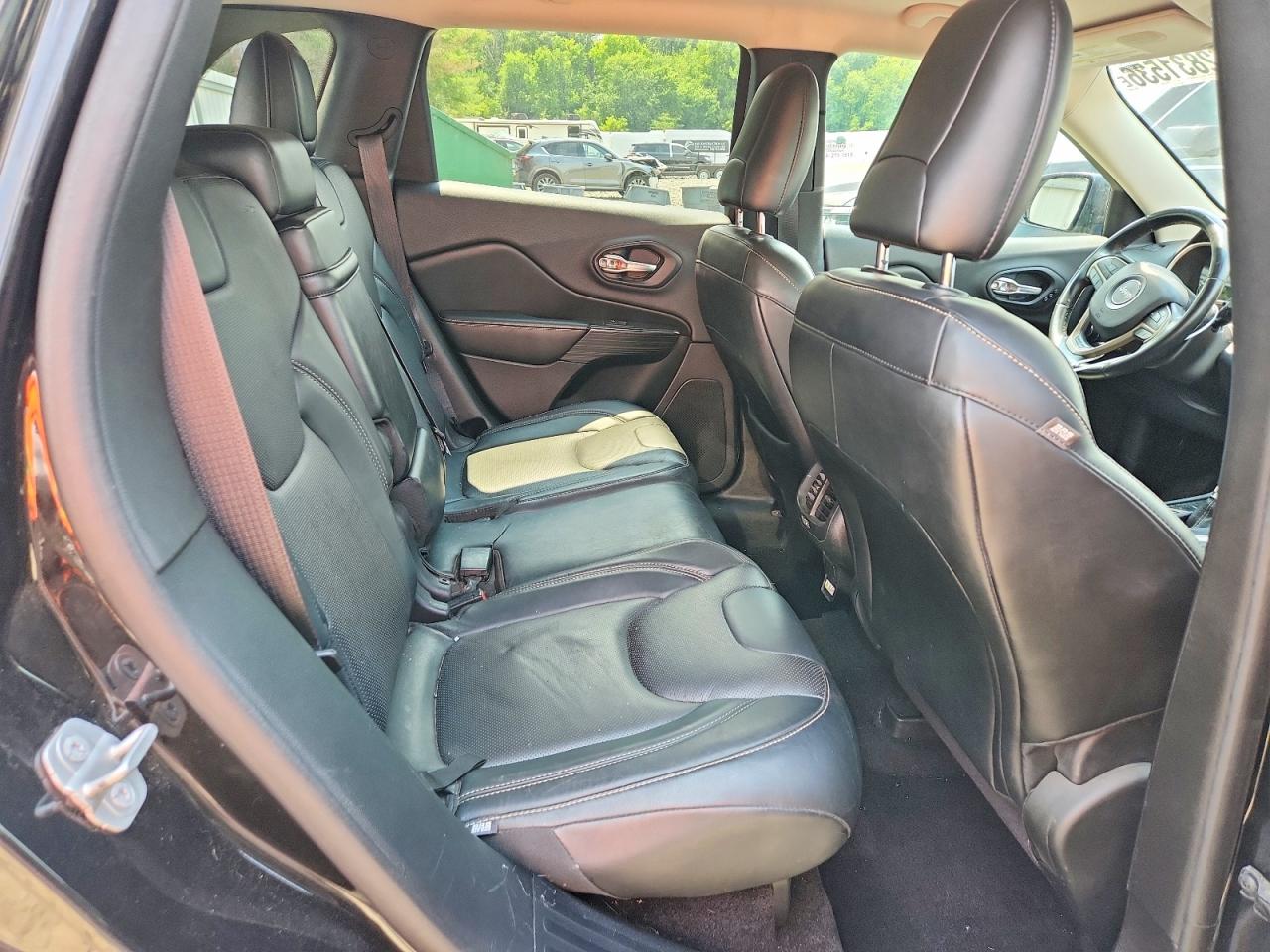 2014 Jeep Cherokee Limited Black vin: 1C4PJMDS3EW197765