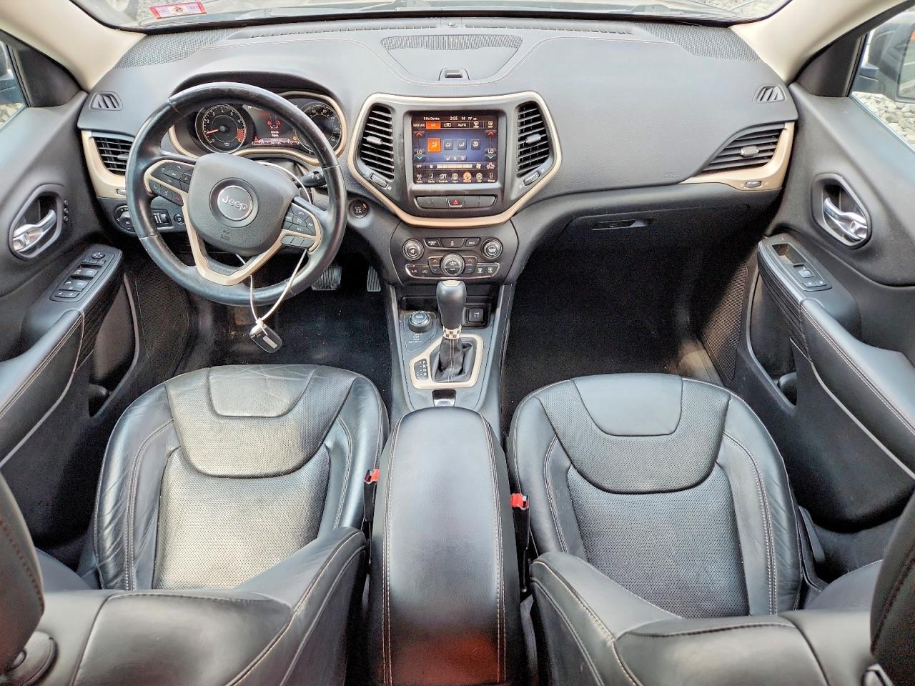 2014 Jeep Cherokee Limited Black vin: 1C4PJMDS3EW197765