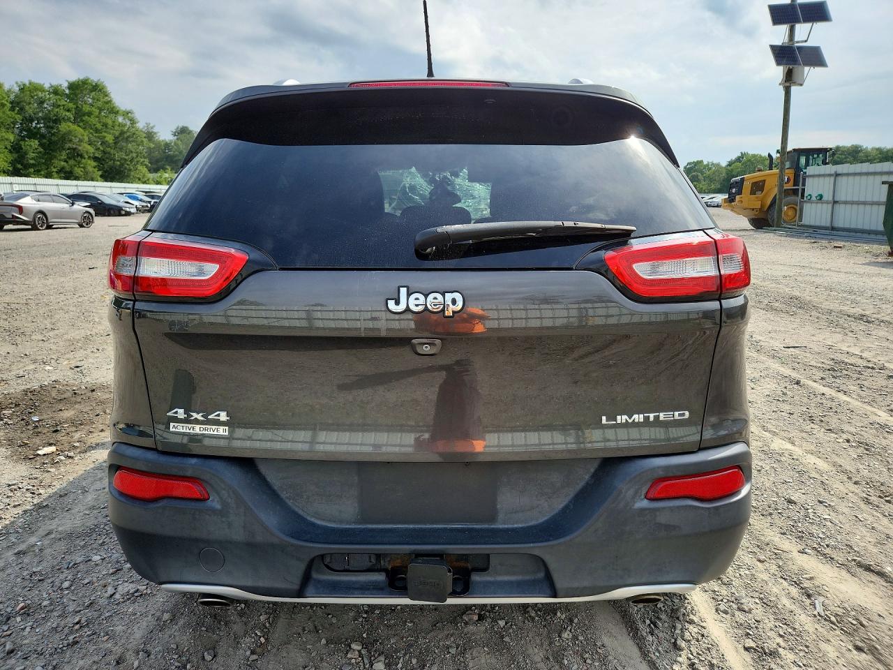 2014 Jeep Cherokee Limited Black vin: 1C4PJMDS3EW211213