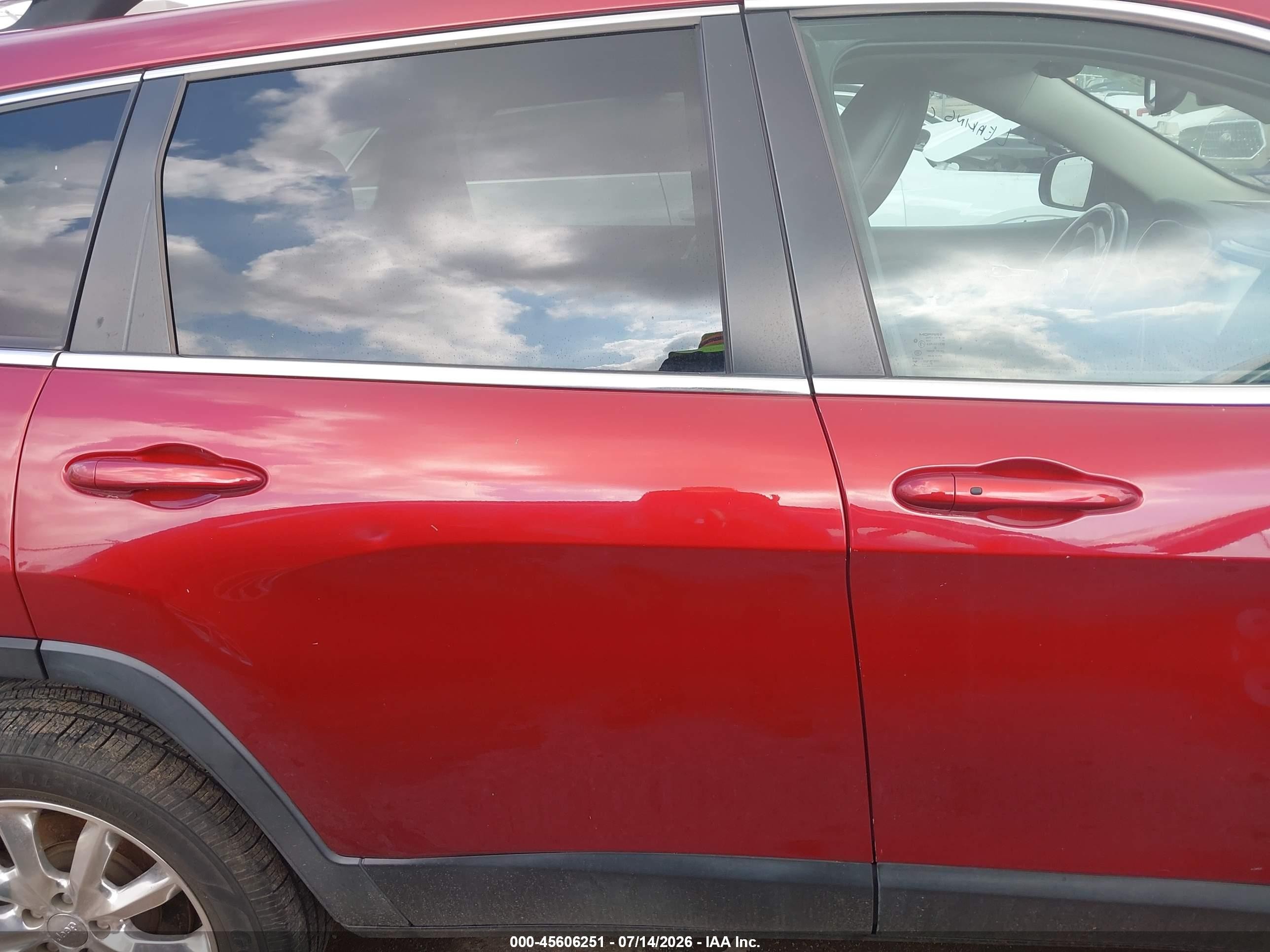 2014 Jeep Cherokee Limited Red vin: 1C4PJMDS3EW215505