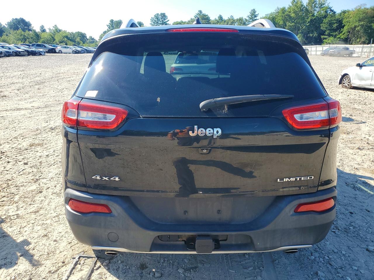 2014 Jeep Cherokee Limited Black vin: 1C4PJMDS3EW254689