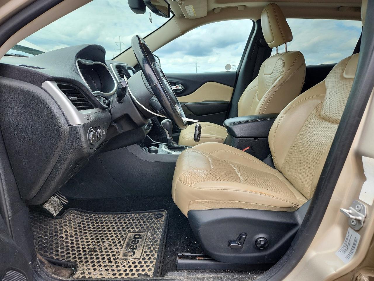 2015 Jeep Cherokee Limited Gold vin: 1C4PJMDS3FW522254