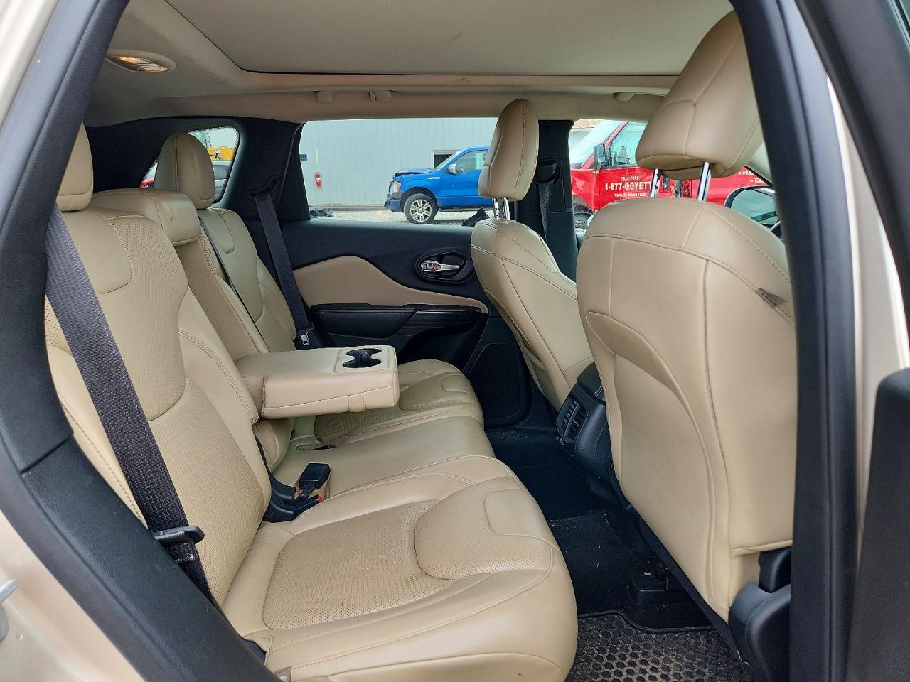 2015 Jeep Cherokee Limited Gold vin: 1C4PJMDS3FW522254