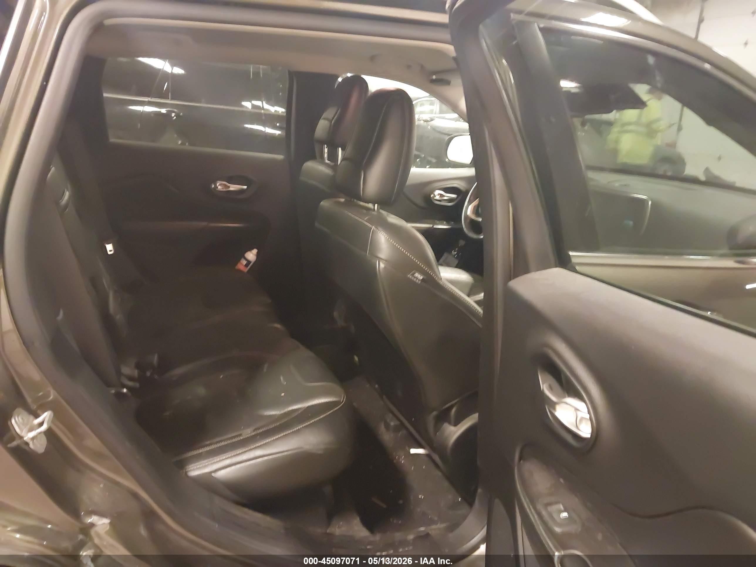 2015 Jeep Cherokee Limited Green vin: 1C4PJMDS3FW524389