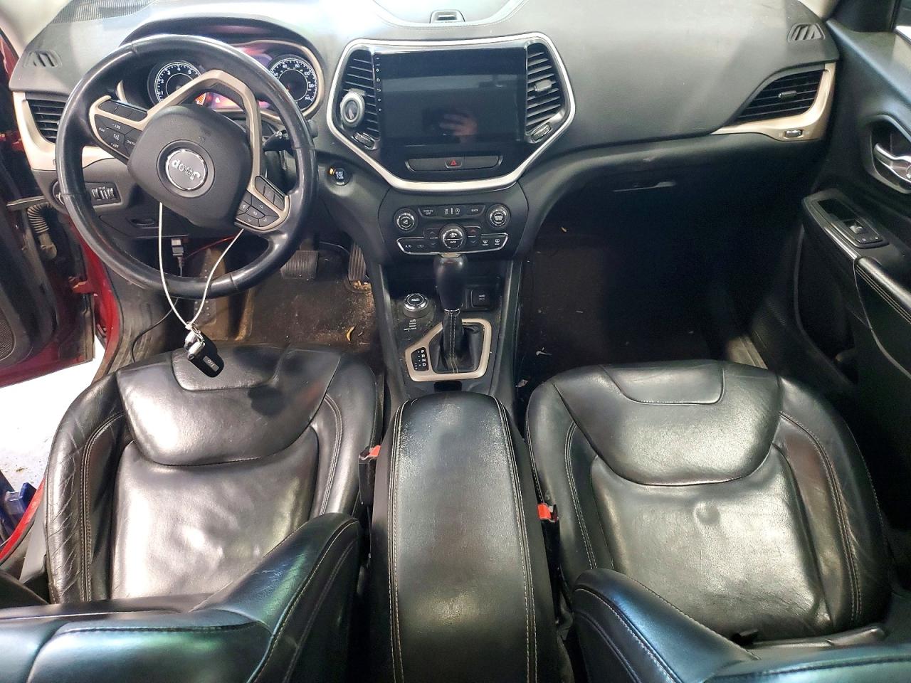 2015 Jeep Cherokee Limited Красный vin: 1C4PJMDS3FW710997