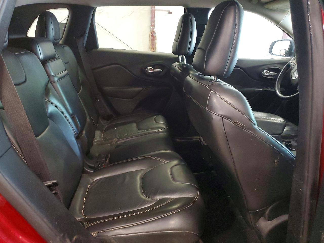 2015 Jeep Cherokee Limited Красный vin: 1C4PJMDS3FW710997