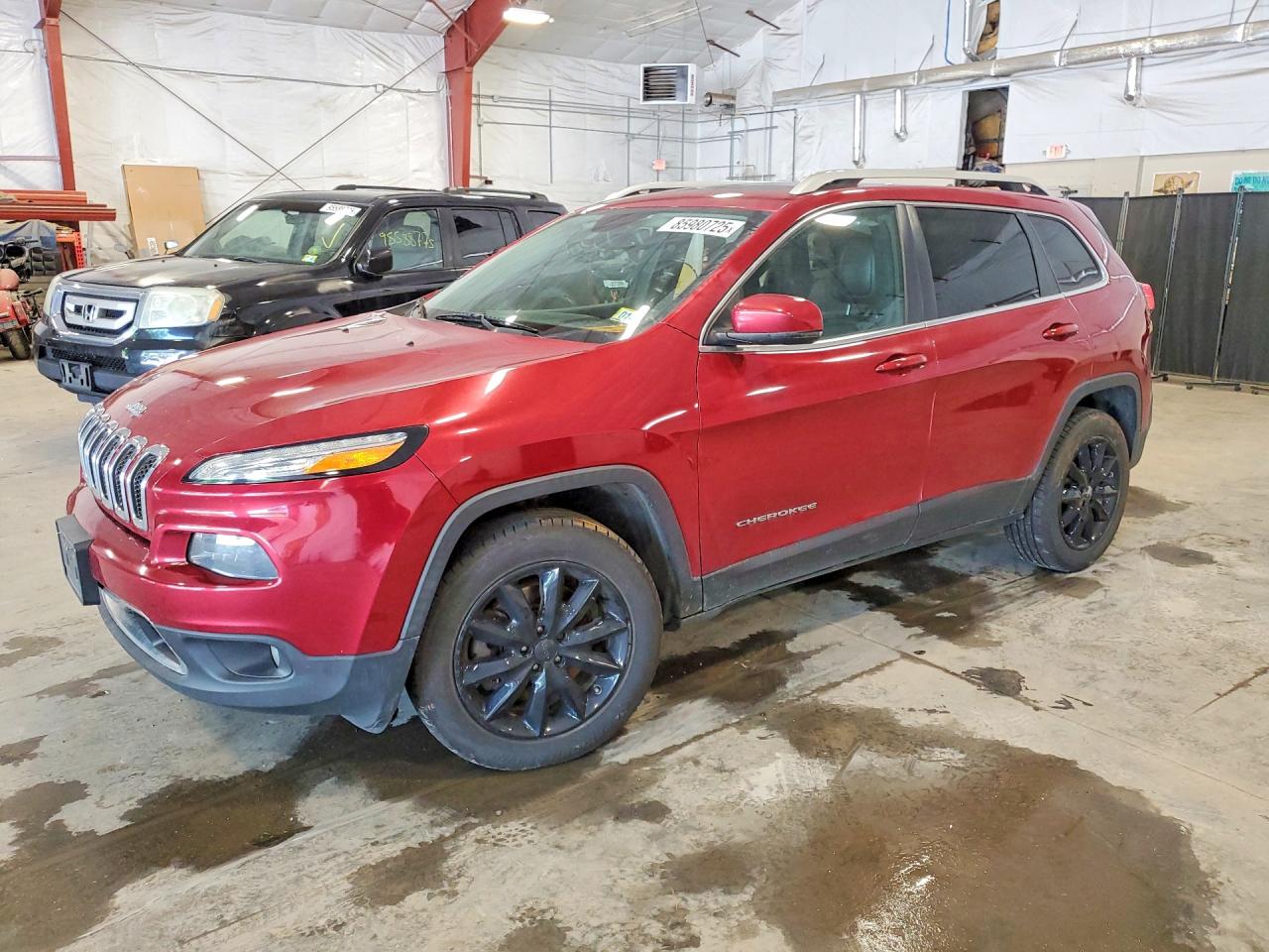 2015 Jeep Cherokee Limited Red vin: 1C4PJMDS3FW710997