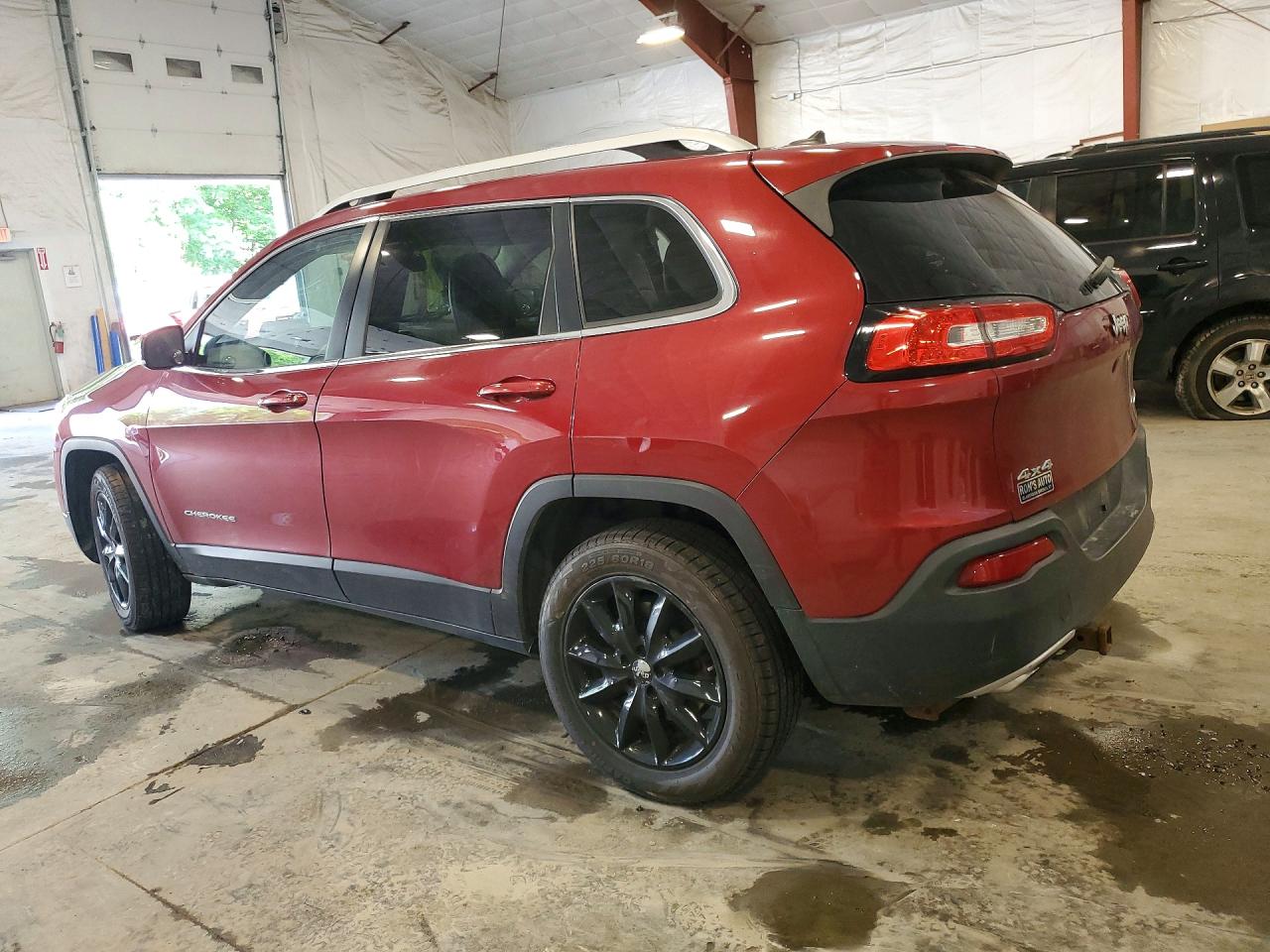 2015 Jeep Cherokee Limited Красный vin: 1C4PJMDS3FW710997