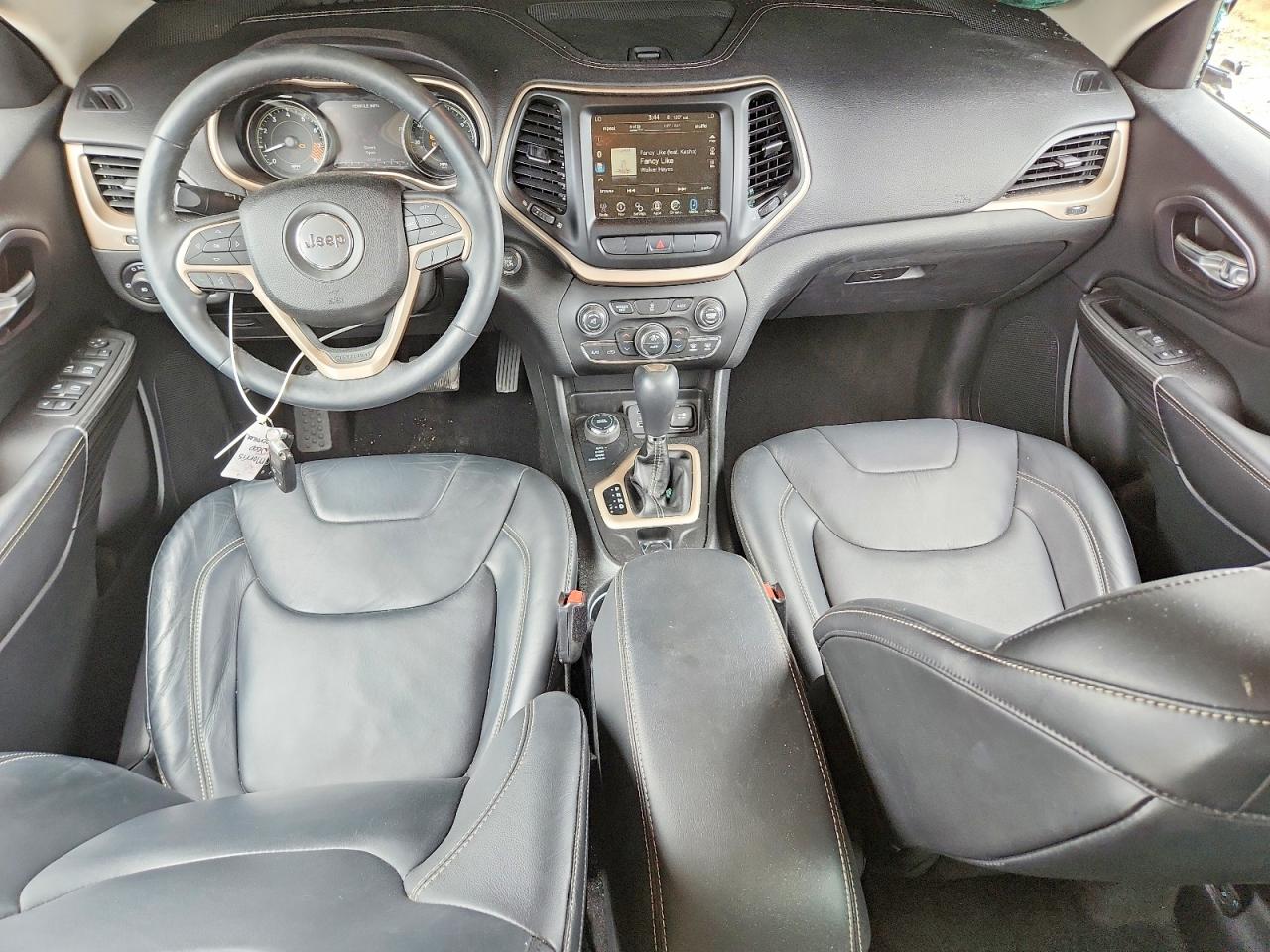 2014 Jeep Cherokee Limited Зеленый vin: 1C4PJMDS4EW236752
