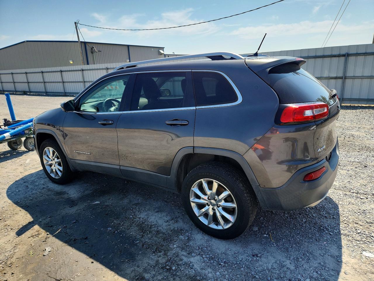 2015 Jeep Cherokee Limited Charcoal vin: 1C4PJMDS4FW556574