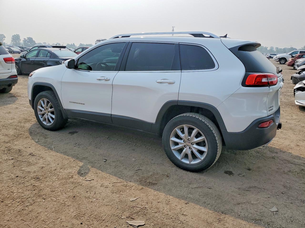2015 Jeep Cherokee Limited Белый vin: 1C4PJMDS4FW563184