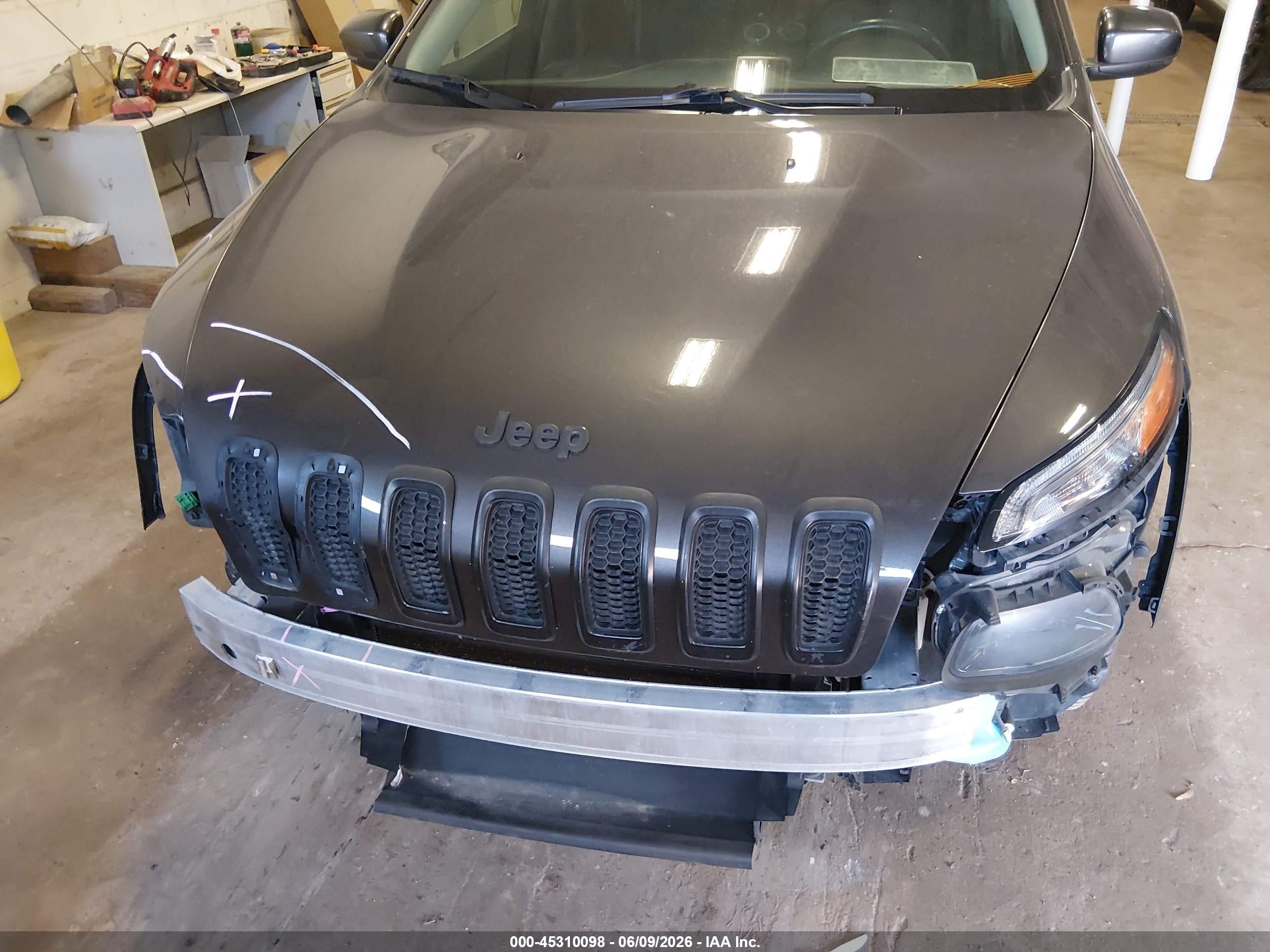 2015 Jeep Cherokee Limited Black vin: 1C4PJMDS4FW646114