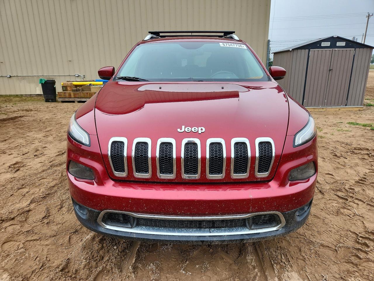 2015 Jeep Cherokee Limited Red vin: 1C4PJMDS4FW740722