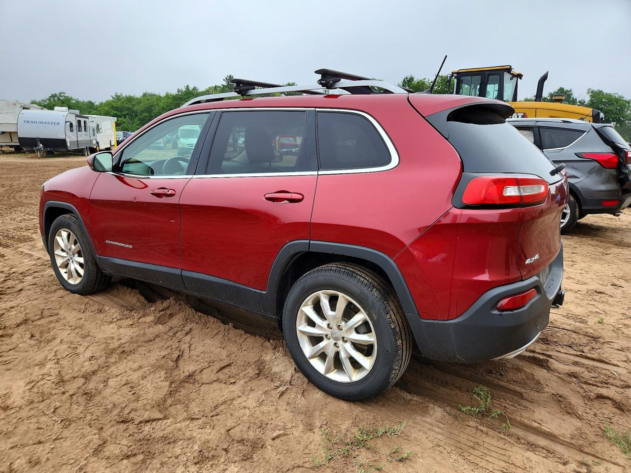2015 Jeep Cherokee Limited Red vin: 1C4PJMDS4FW740722