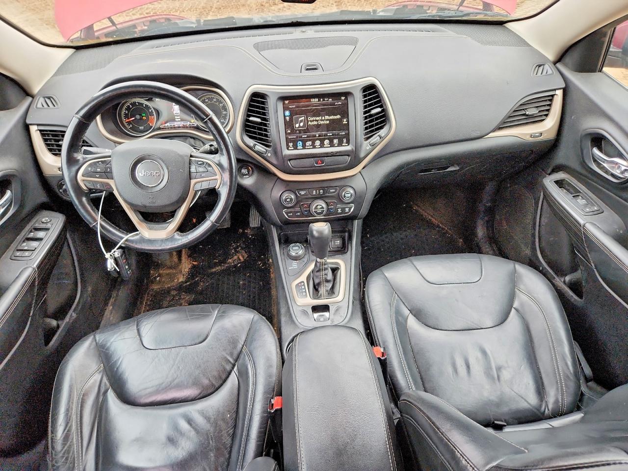 2015 Jeep Cherokee Limited Red vin: 1C4PJMDS4FW740722