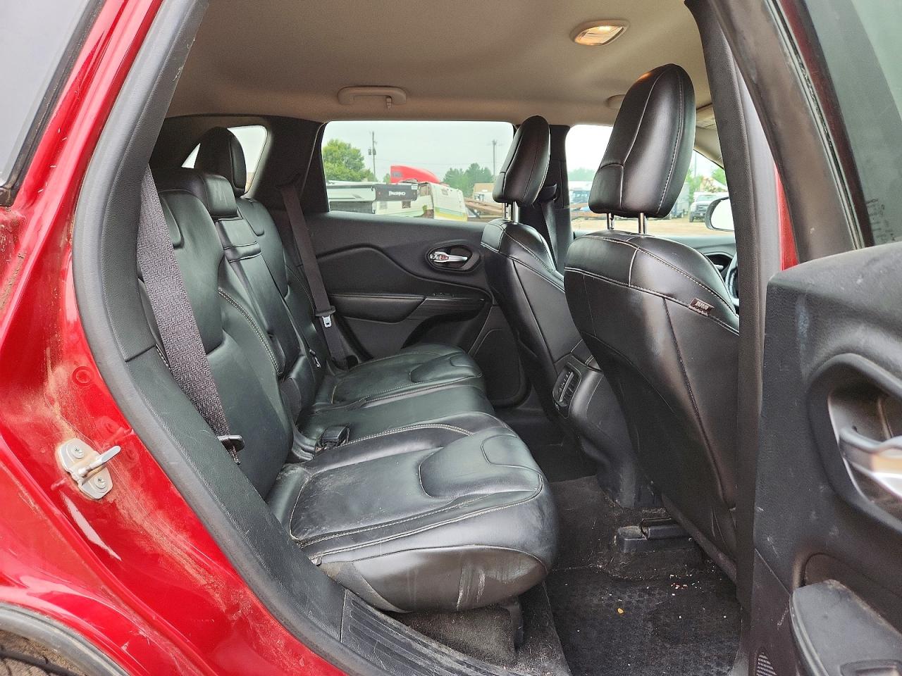 2015 Jeep Cherokee Limited Red vin: 1C4PJMDS4FW740722