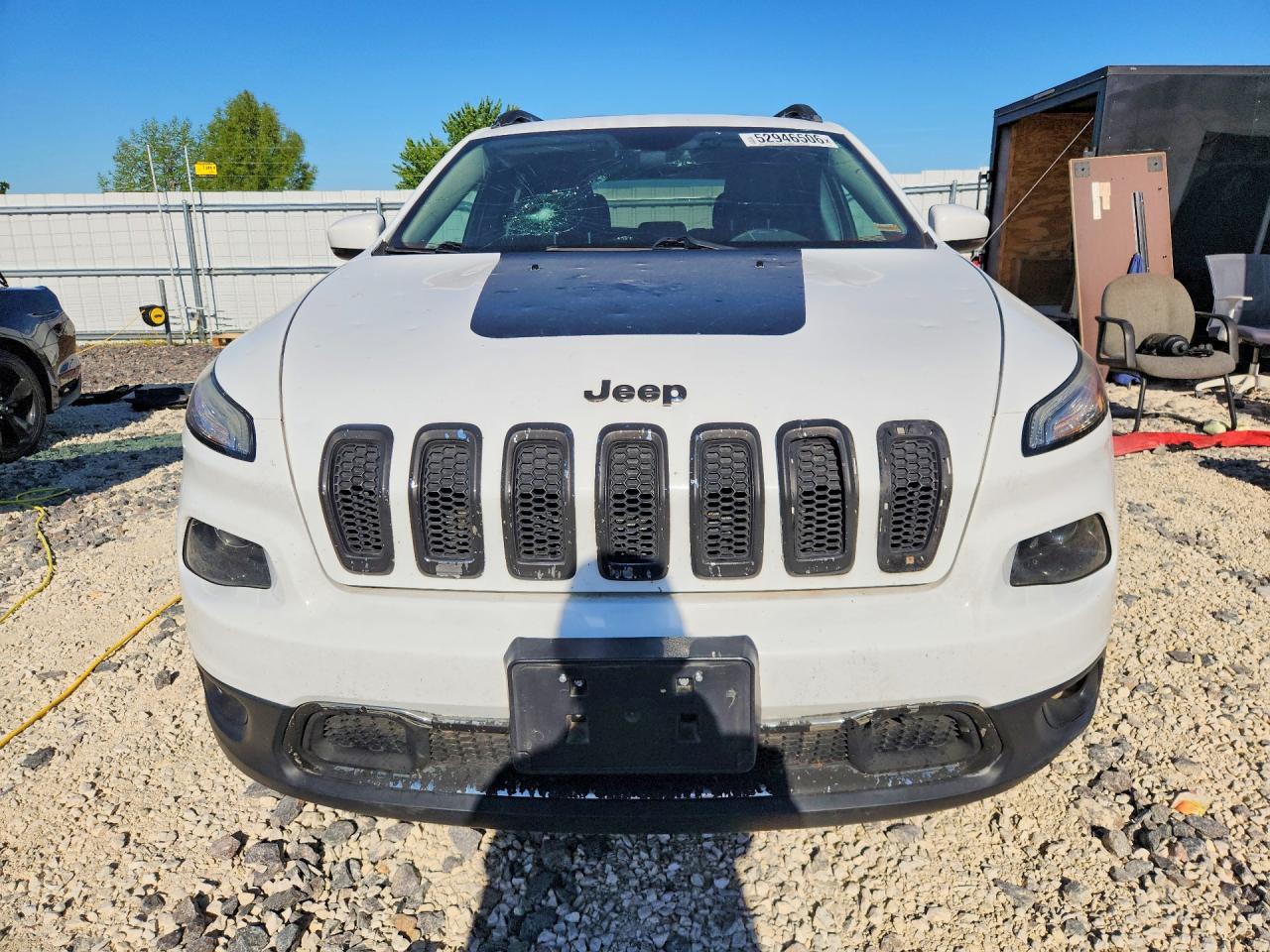 2015 Jeep Cherke Ltd White vin: 1C4PJMDS4FW778208