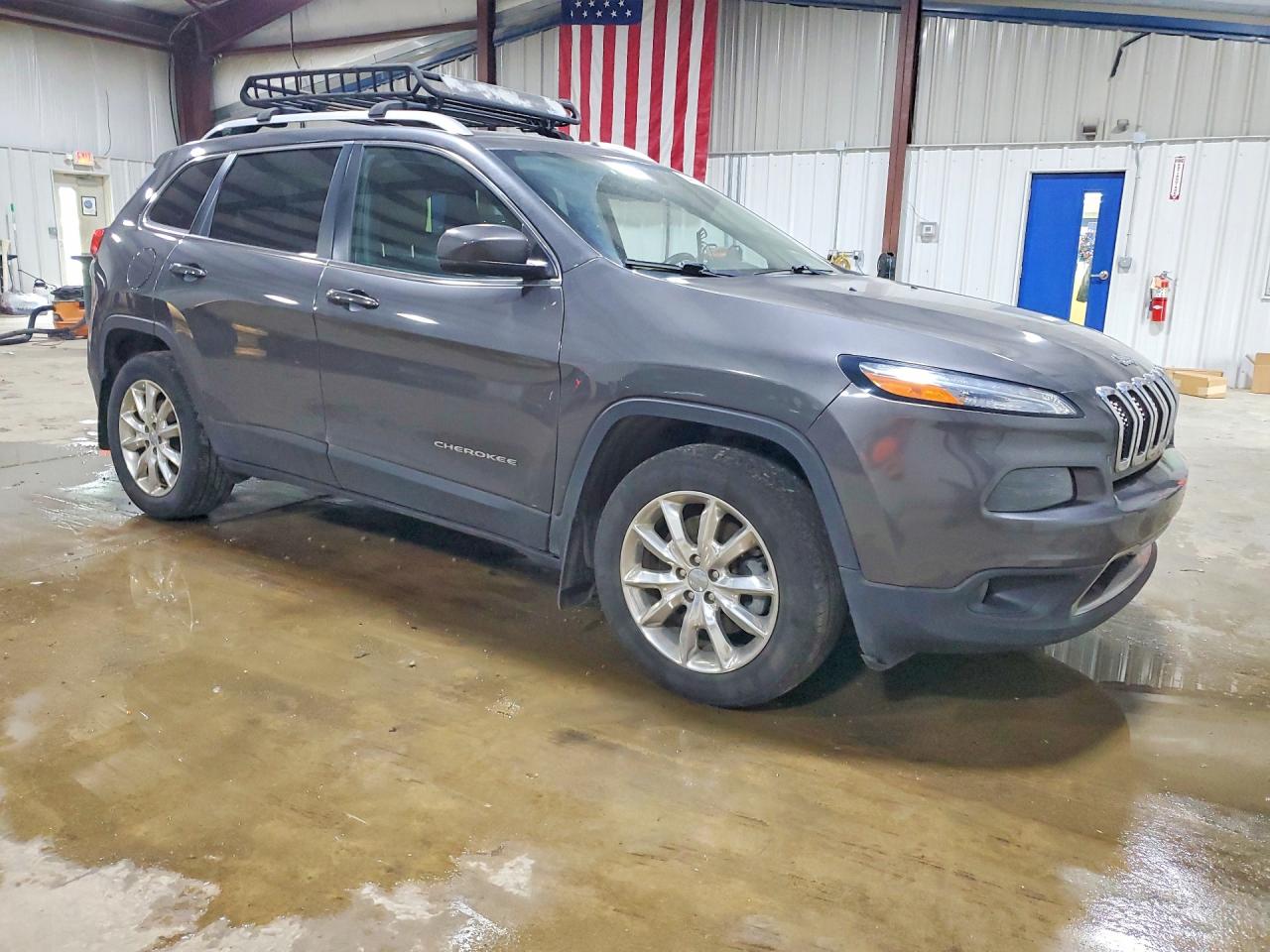 2016 Jeep Cherokee Limited Charcoal vin: 1C4PJMDS4GW377842