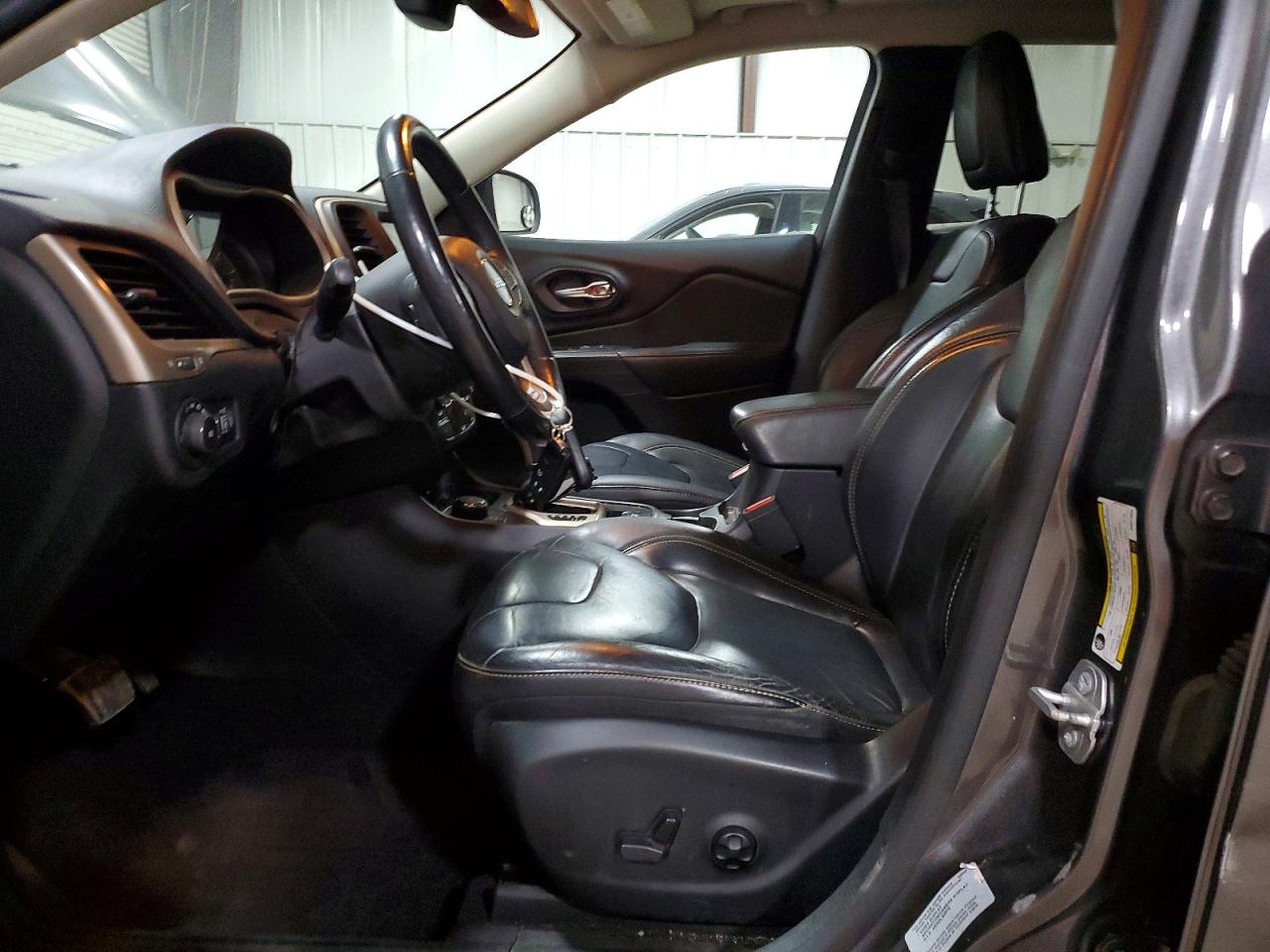 2016 Jeep Cherokee Limited Charcoal vin: 1C4PJMDS4GW377842