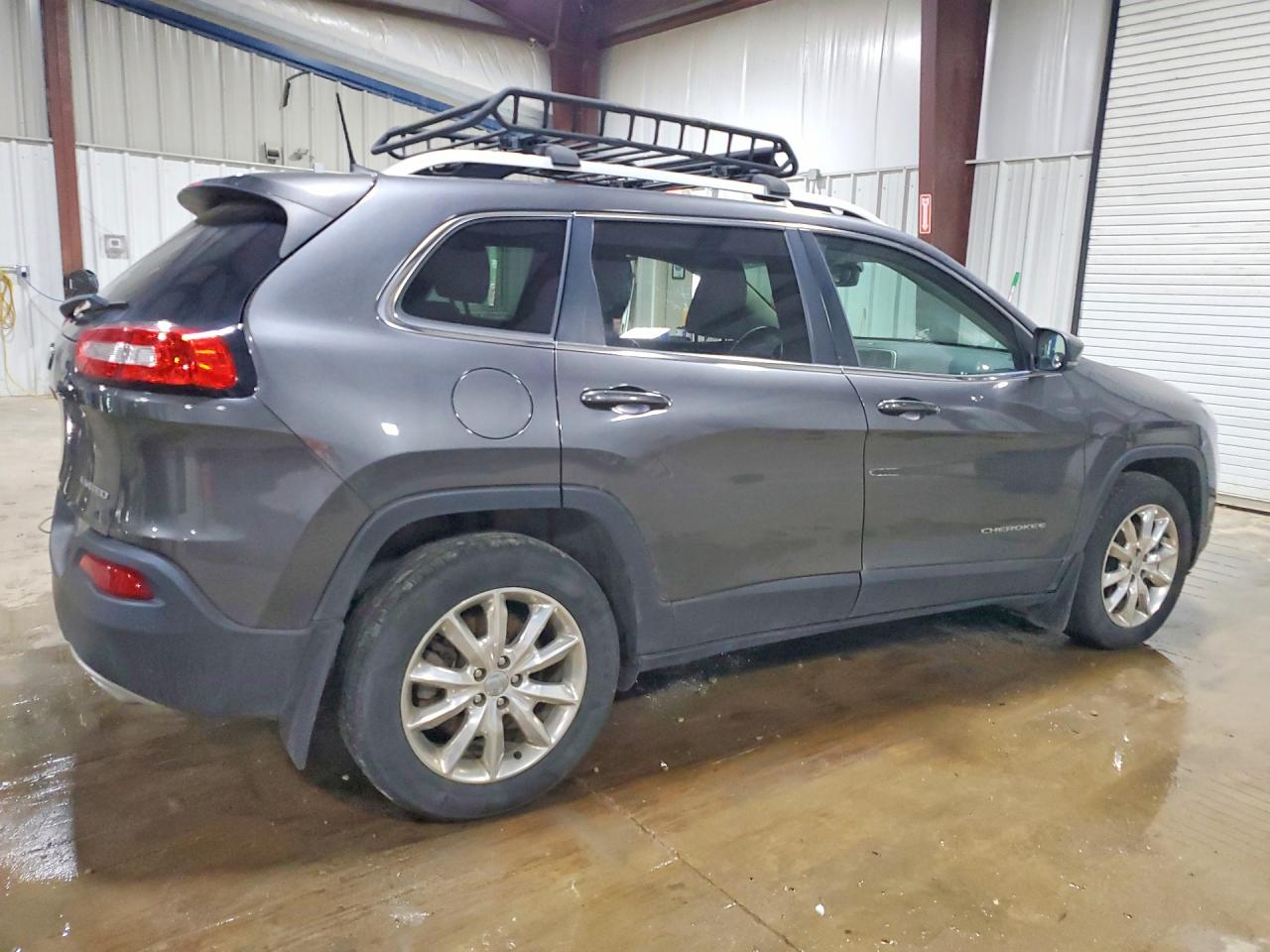 2016 Jeep Cherokee Limited Charcoal vin: 1C4PJMDS4GW377842