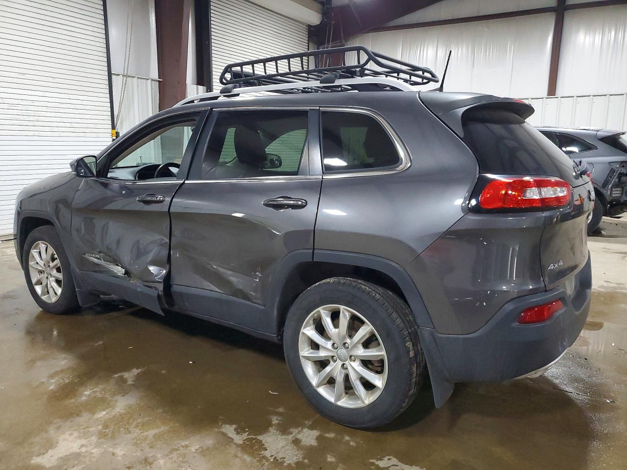 2016 Jeep Cherokee Limited Charcoal vin: 1C4PJMDS4GW377842