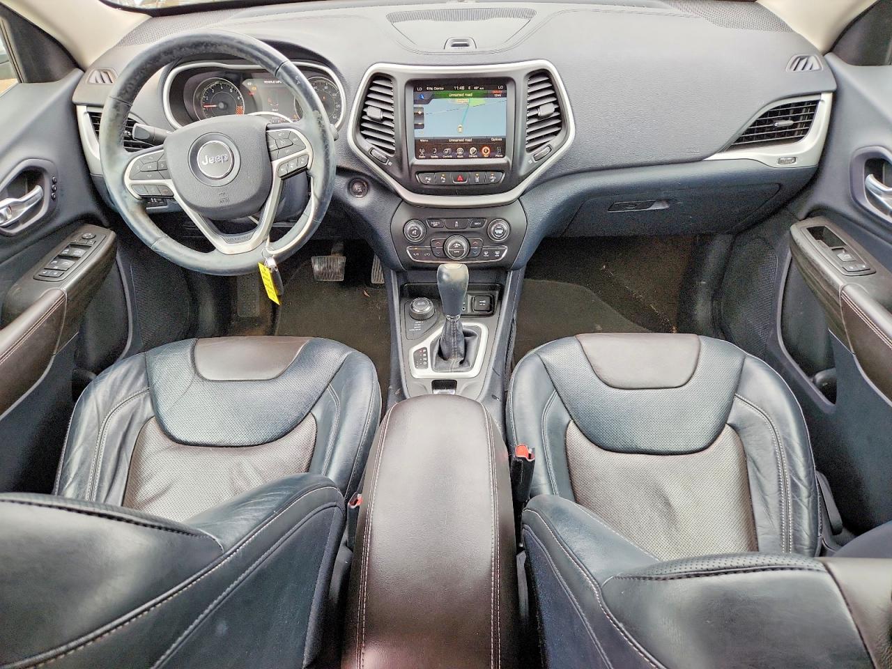 2014 Jeep Cherokee Limited White vin: 1C4PJMDS5EW166677