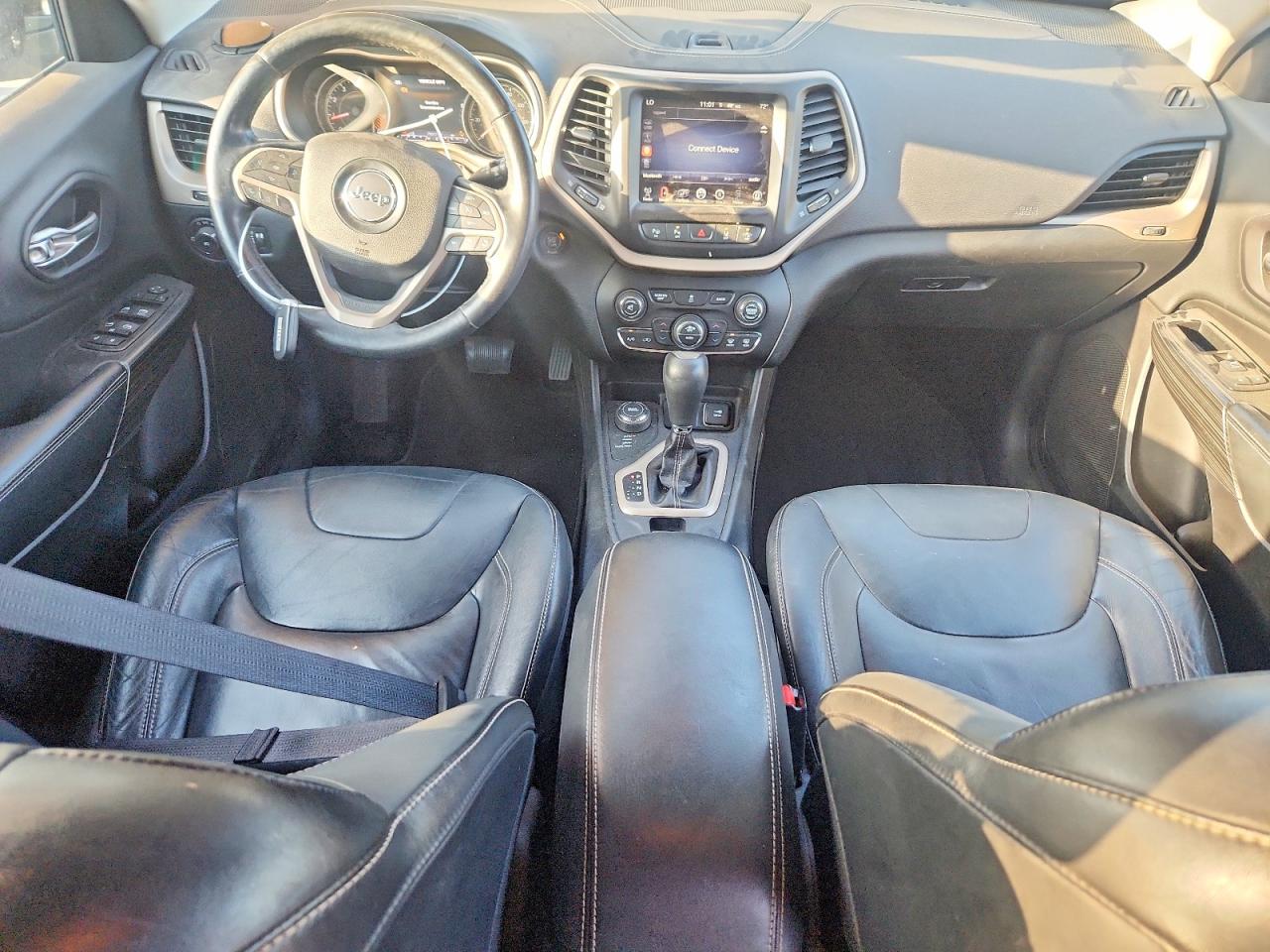 2014 Jeep Cherokee Limited Black vin: 1C4PJMDS5EW210533