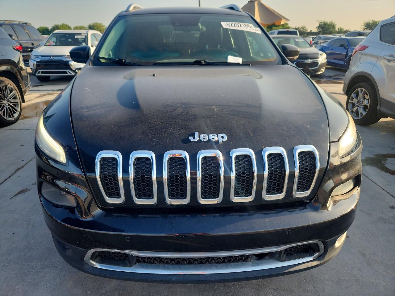 2014 Jeep Cherokee Limited Black vin: 1C4PJMDS5EW210533