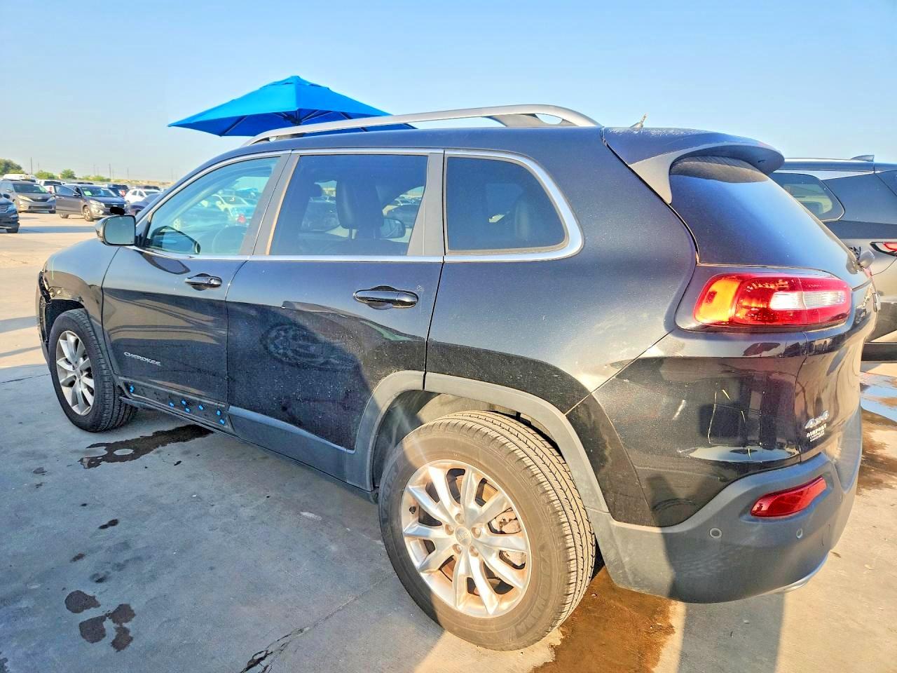 2014 Jeep Cherokee Limited Black vin: 1C4PJMDS5EW210533