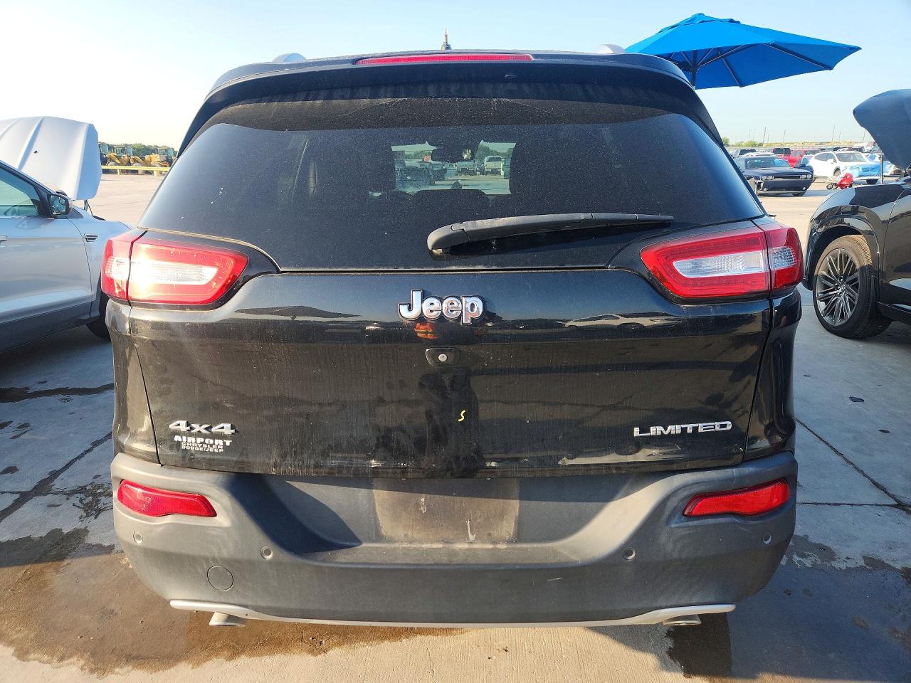 2014 Jeep Cherokee Limited Black vin: 1C4PJMDS5EW210533