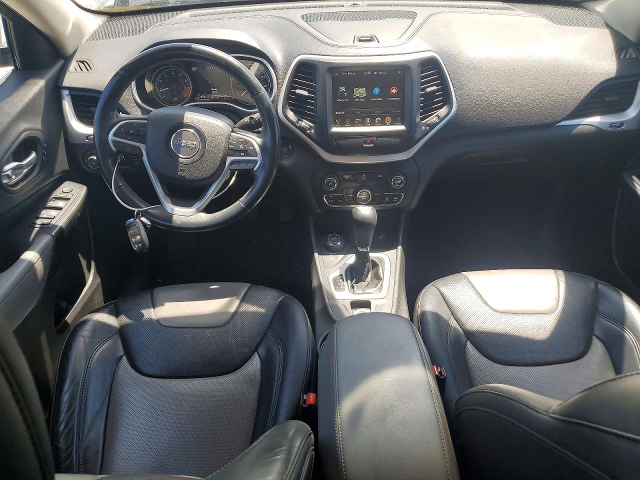2014 Jeep Cherokee Limited Silver vin: 1C4PJMDS5EW249932
