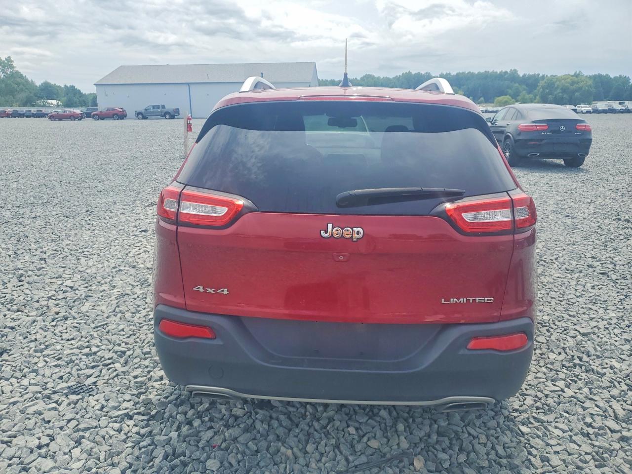 2015 Jeep Cherokee Limited Red vin: 1C4PJMDS5FW574095