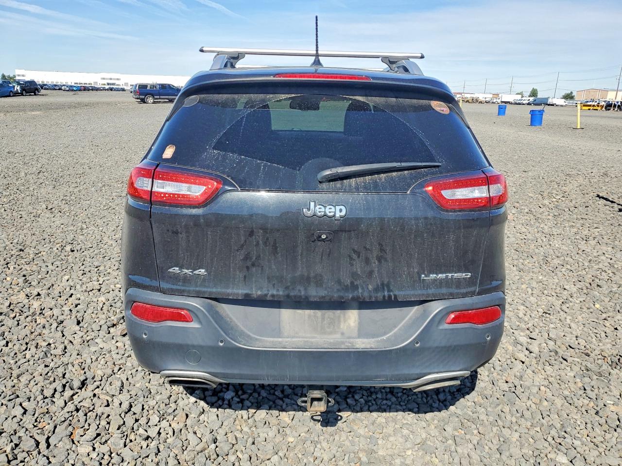 2015 Jeep Cherokee Limited Black vin: 1C4PJMDS5FW669028