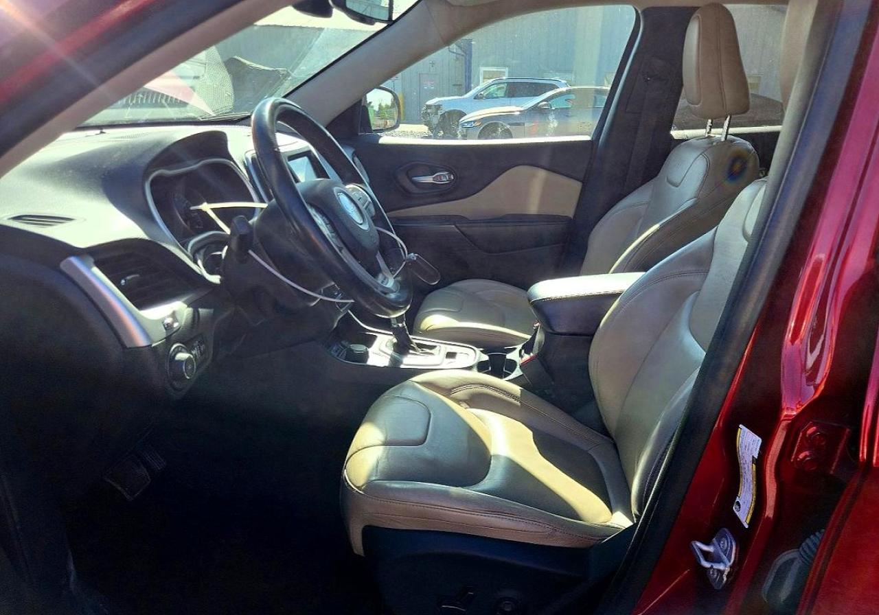 2015 Jeep Cherokee Limited Темно-бордовый vin: 1C4PJMDS5FW717773