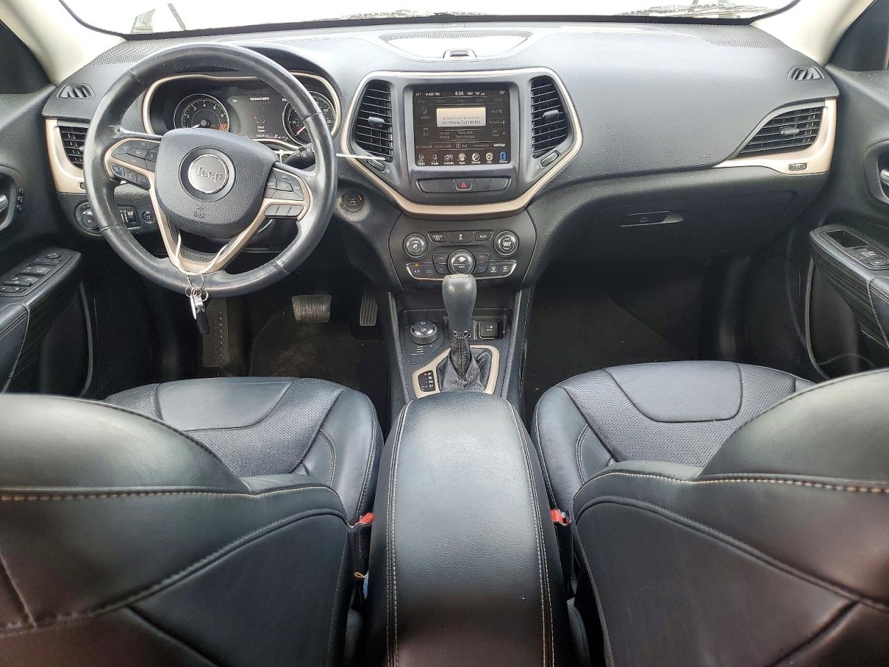 2014 Jeep Cherokee Limited White vin: 1C4PJMDS6EW169314