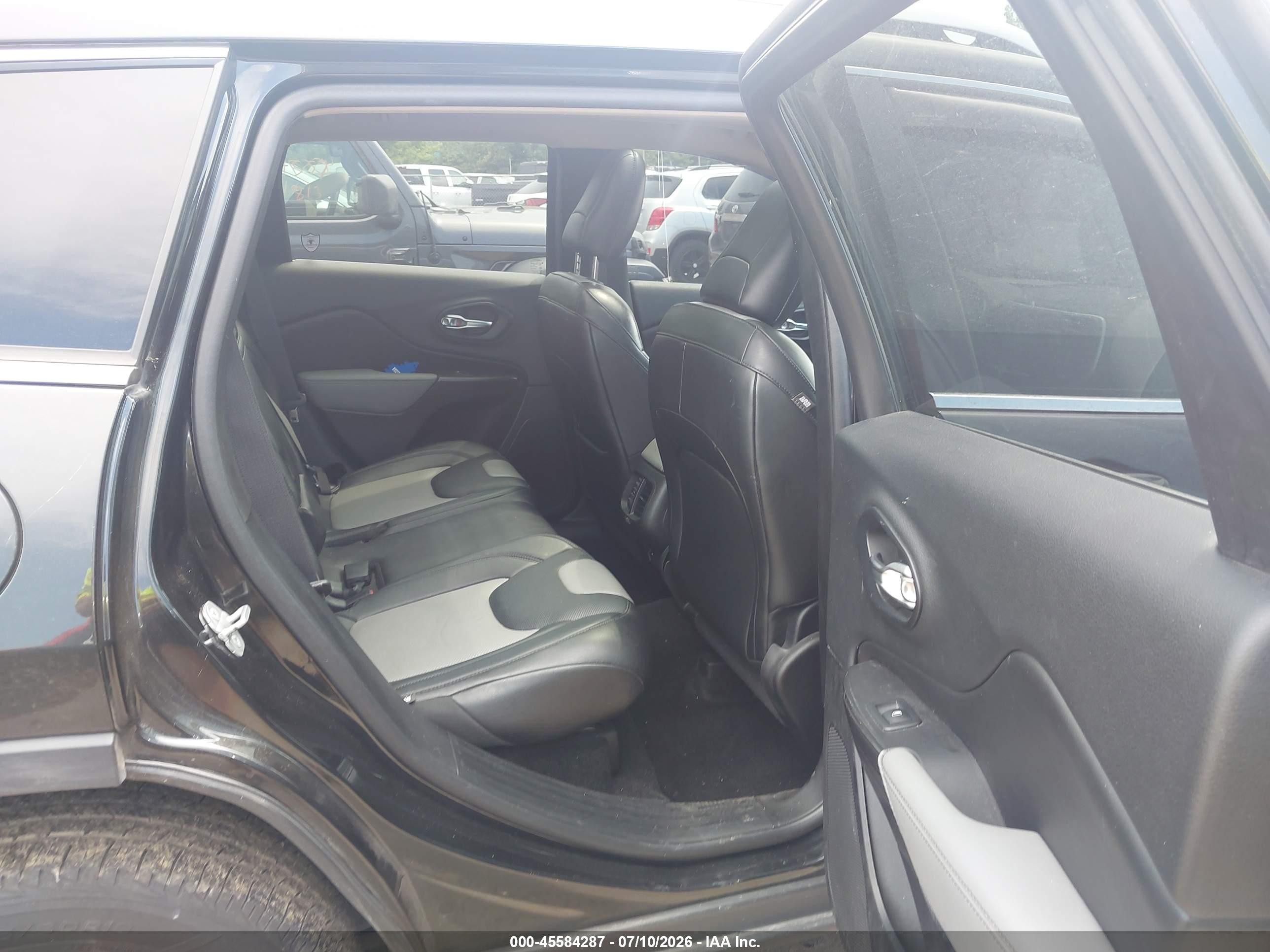 2014 Jeep Cherokee Limited Черный vin: 1C4PJMDS6EW210606