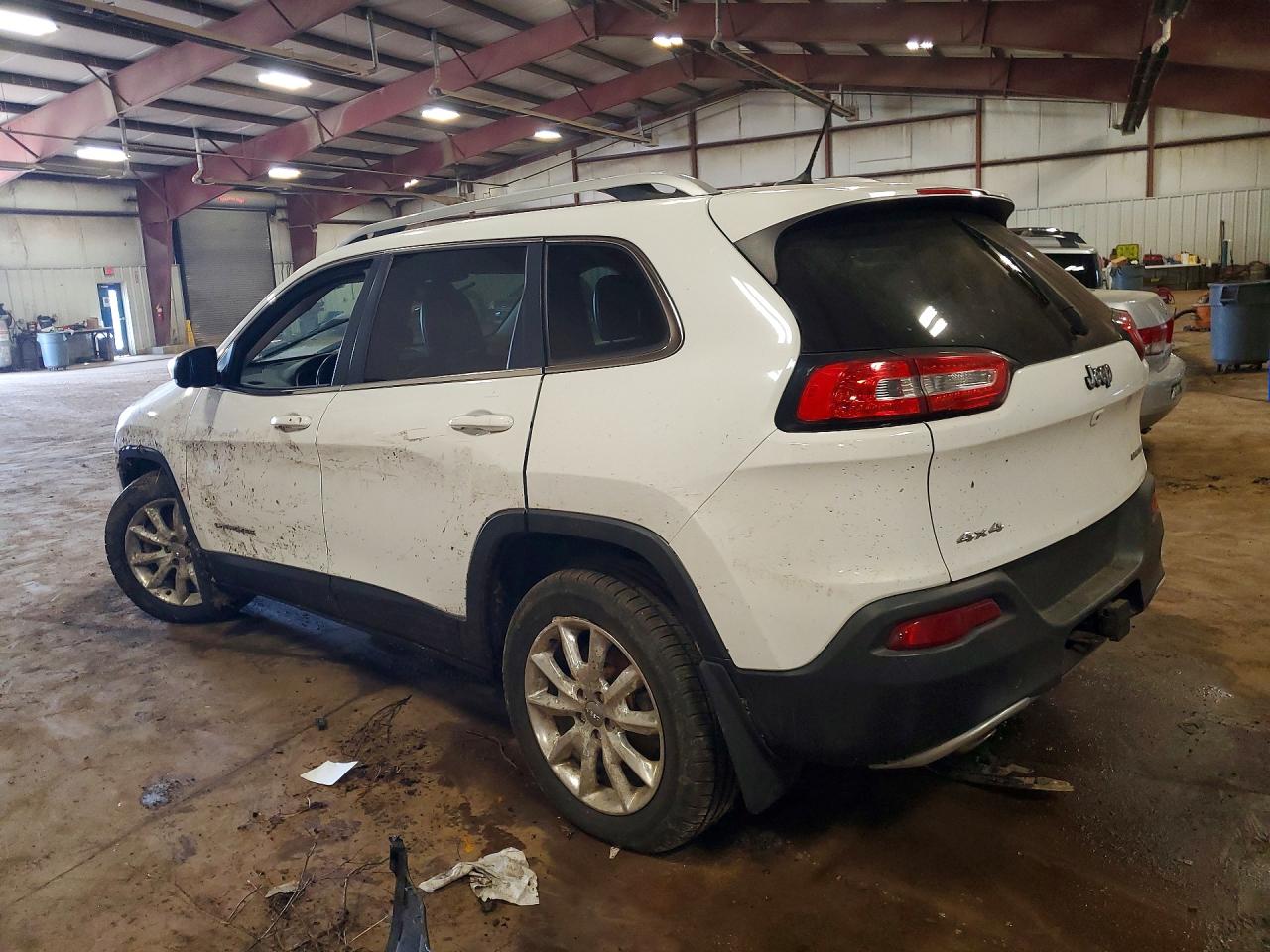 2014 Jeep Cherokee Limited White vin: 1C4PJMDS6EW278288