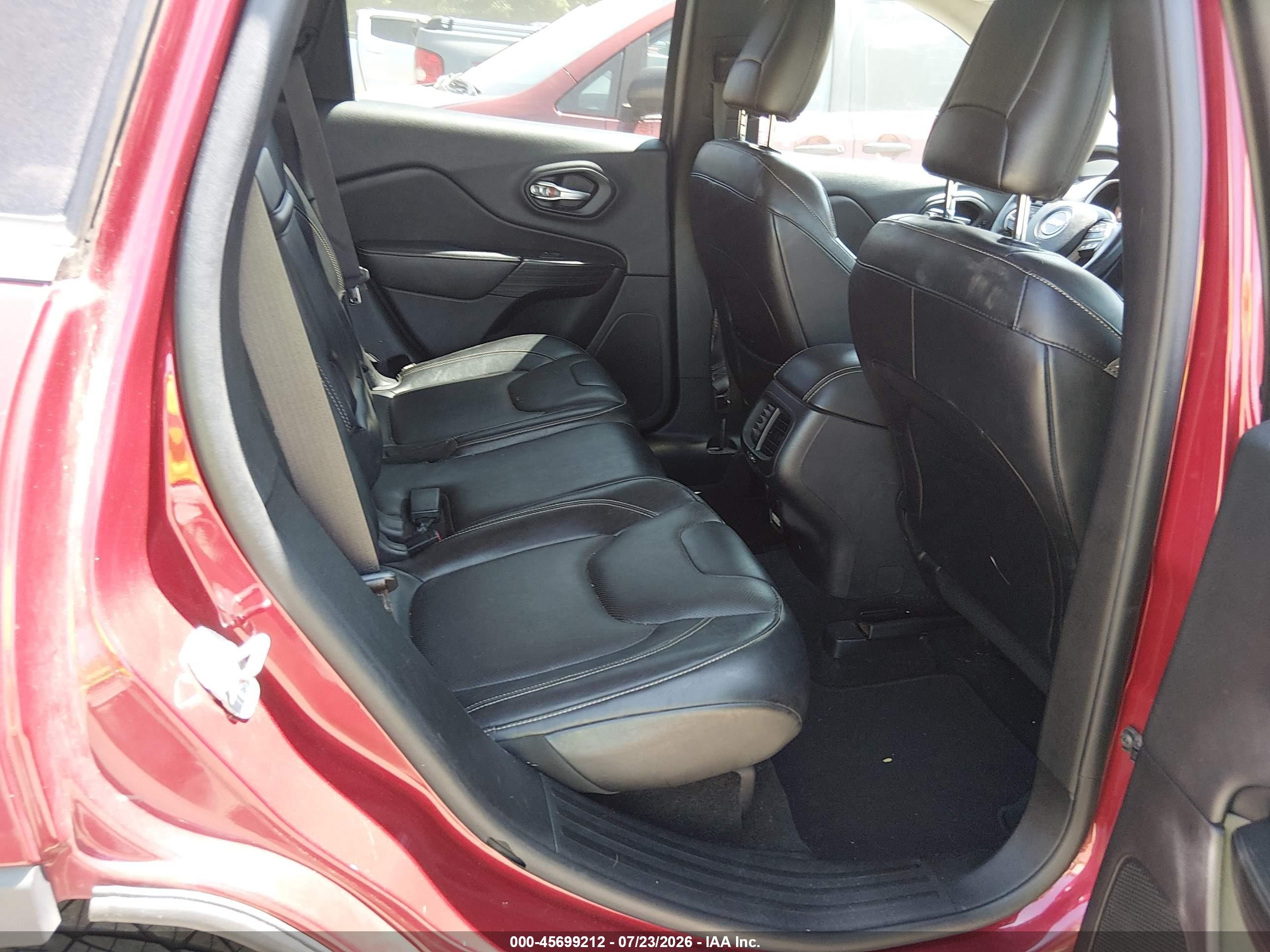 2014 Jeep Cherokee Limited Red vin: 1C4PJMDS6EW281885
