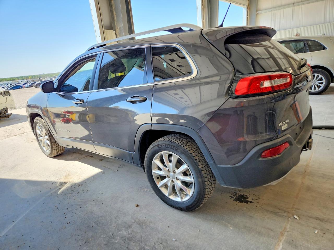 2015 Jeep Cherokee Limited Charcoal vin: 1C4PJMDS6FW681527