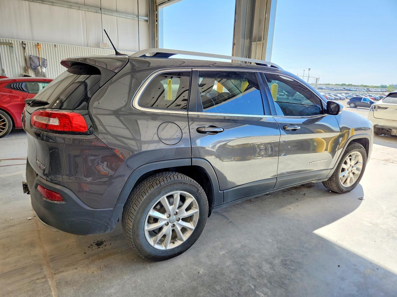 2015 Jeep Cherokee Limited Charcoal vin: 1C4PJMDS6FW681527