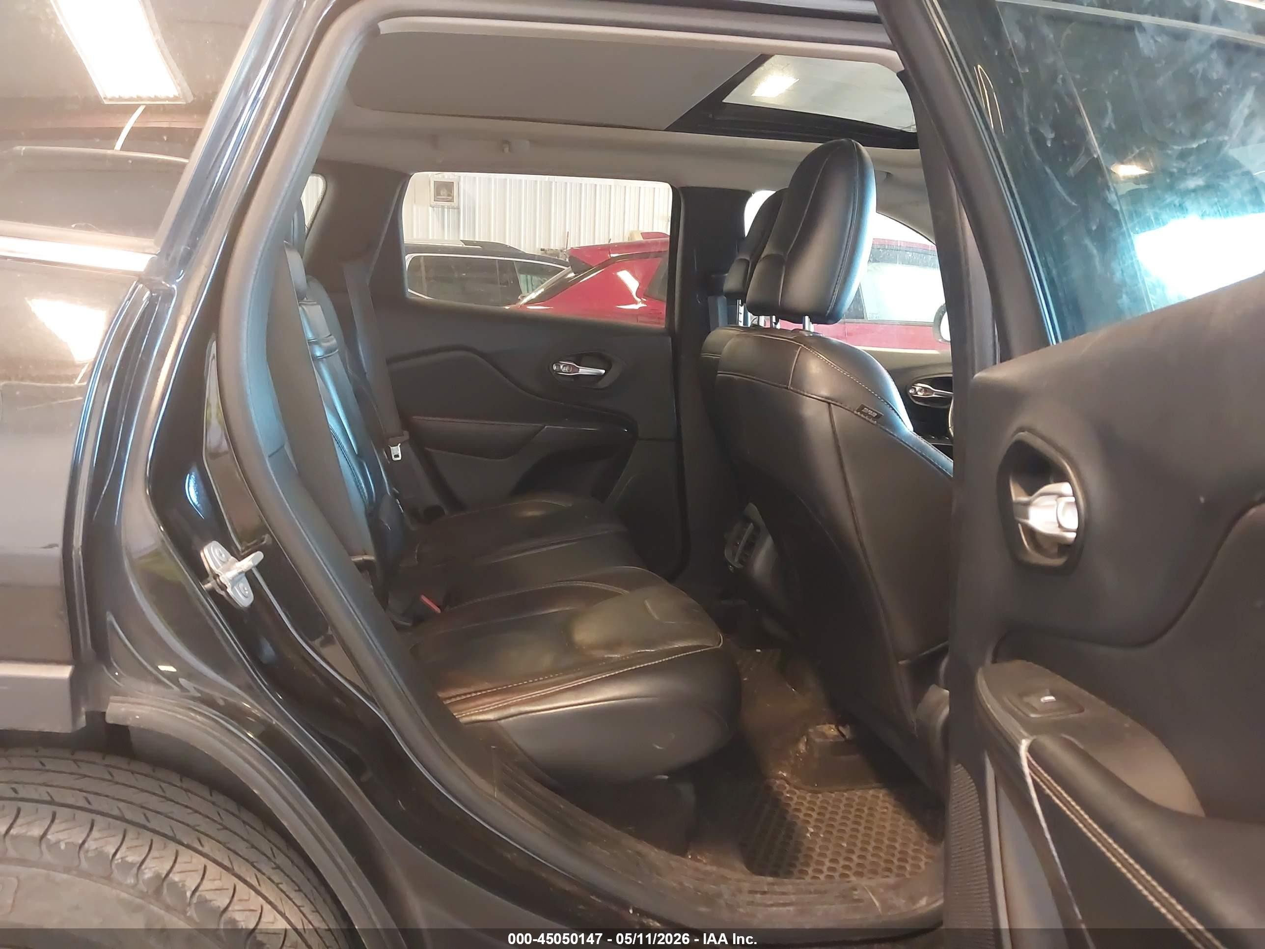 2015 Jeep Cherokee Limited Black vin: 1C4PJMDS6FW685738