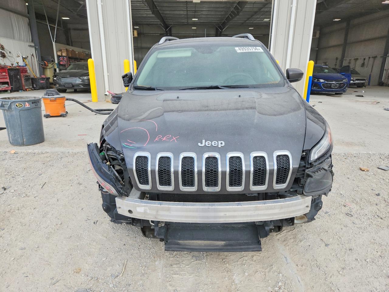 2015 Jeep Cherokee Limited Charcoal vin: 1C4PJMDS6FW698506