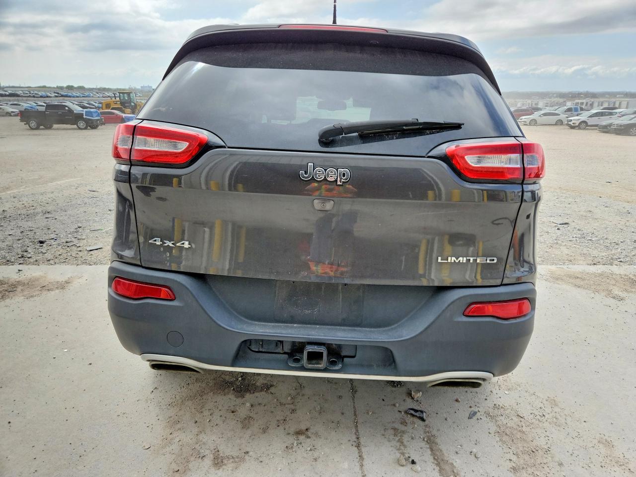 2015 Jeep Cherokee Limited Charcoal vin: 1C4PJMDS6FW698506