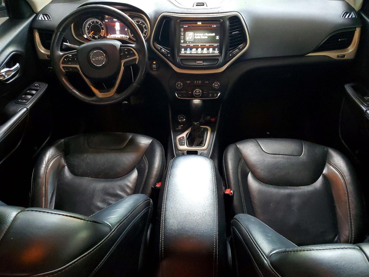 2015 Jeep Cherokee Limited Серый vin: 1C4PJMDS6FW705518
