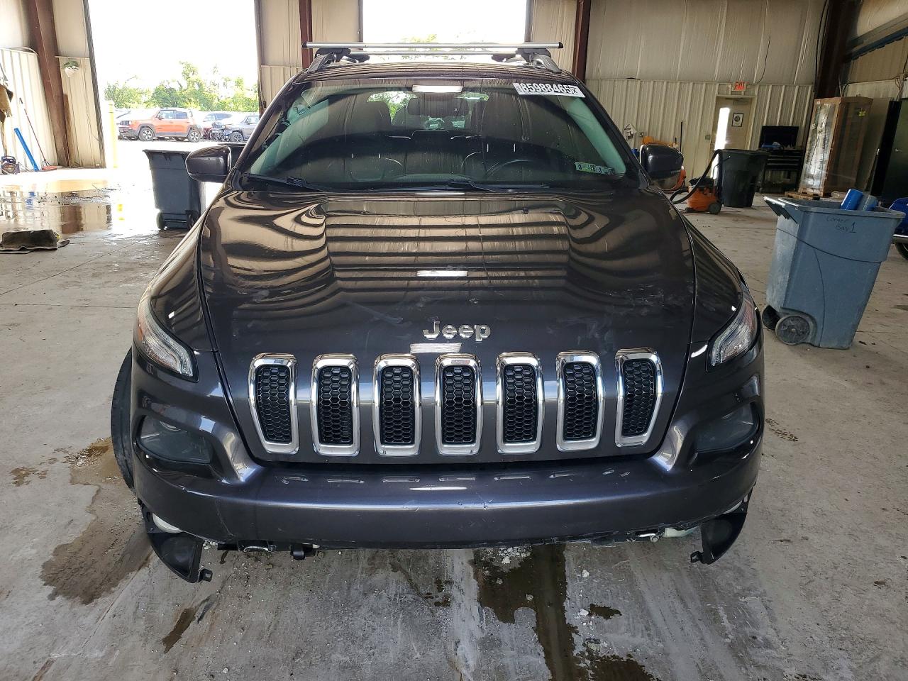 2015 Jeep Cherokee Limited Серый vin: 1C4PJMDS6FW705518