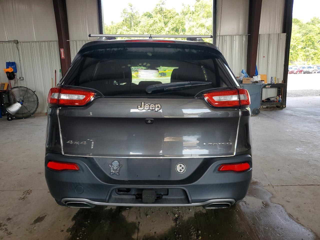 2015 Jeep Cherokee Limited Серый vin: 1C4PJMDS6FW705518
